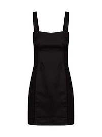 Flick Linen Minidress