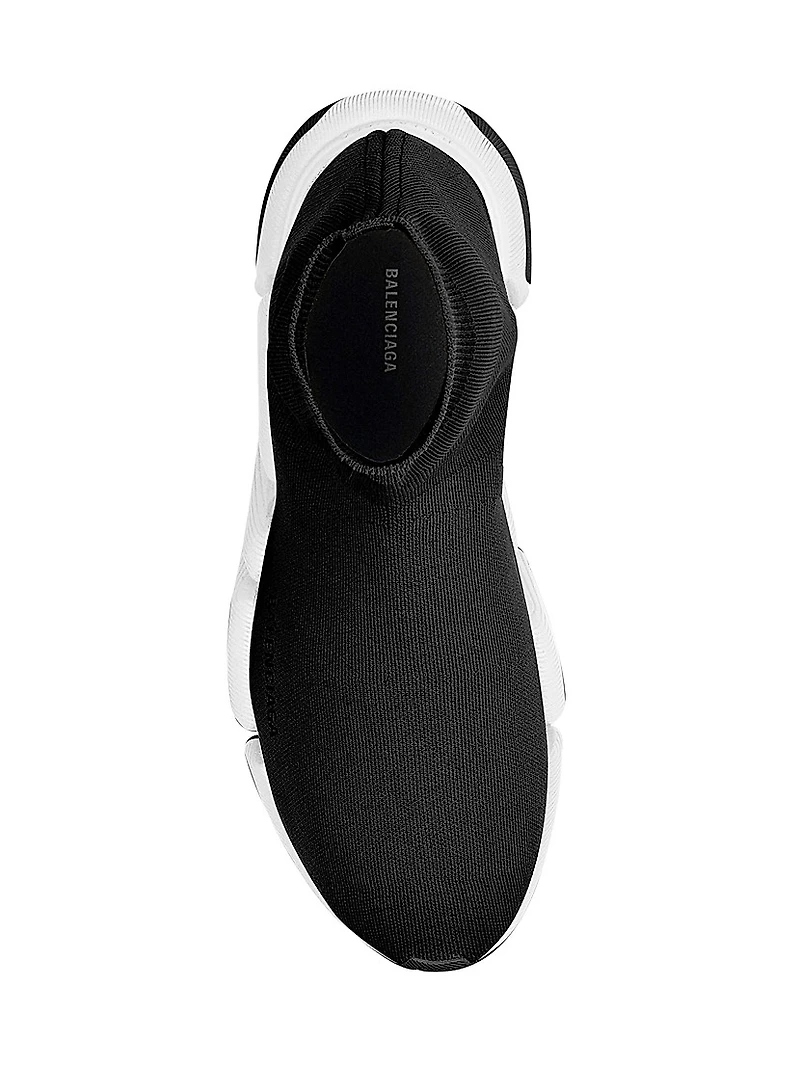 Speed 2.0 Recycled Knit Sneakers With Bicolor Sole