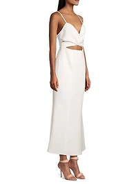 Frankie Sweetheart Cut Out Midi-Dress