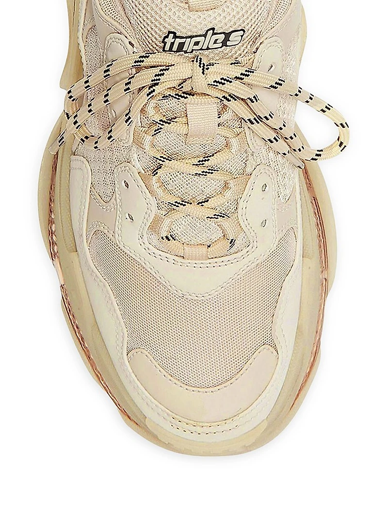 Women's Triple S Clear Sole Sneakers