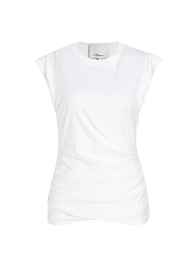 Draped Jersey Top