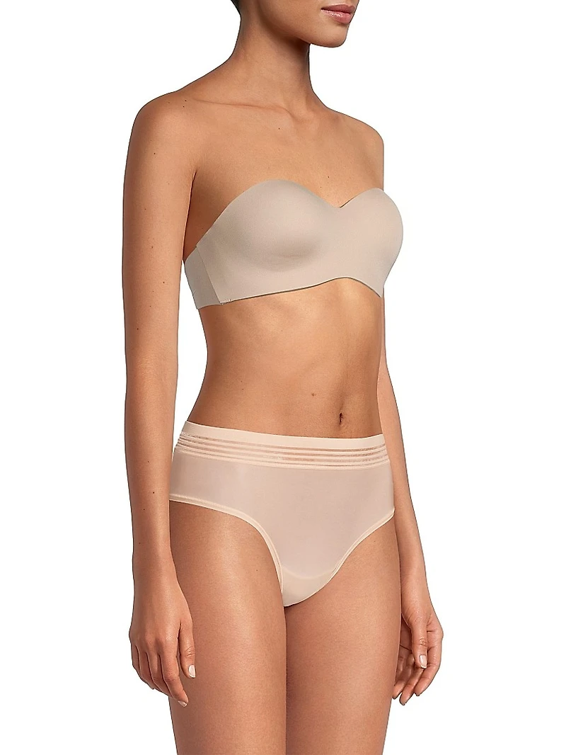 Smooth Shape Wireless Strapless Bra