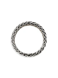 Classic Chain Sterling Silver & 18K Yellow Gold Ring