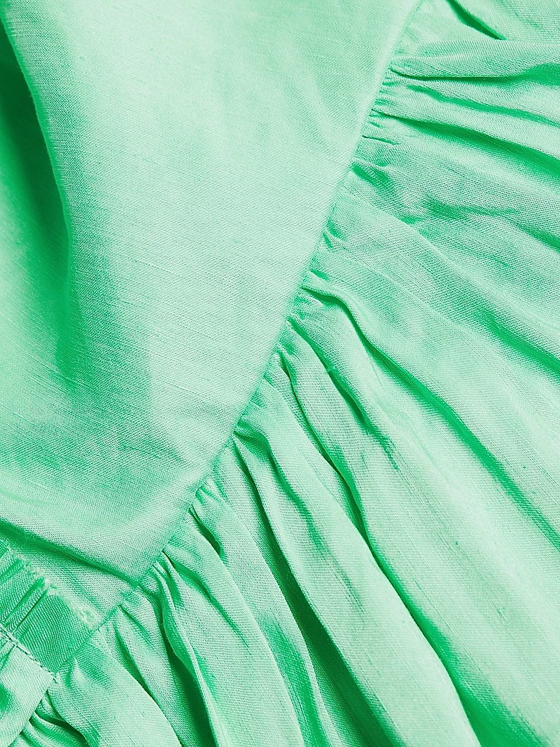 Bonjour One-Shoulder Minidress