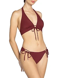 Aubrey Halter Neck Bikini Top