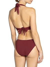 Aubrey Halter Neck Bikini Top