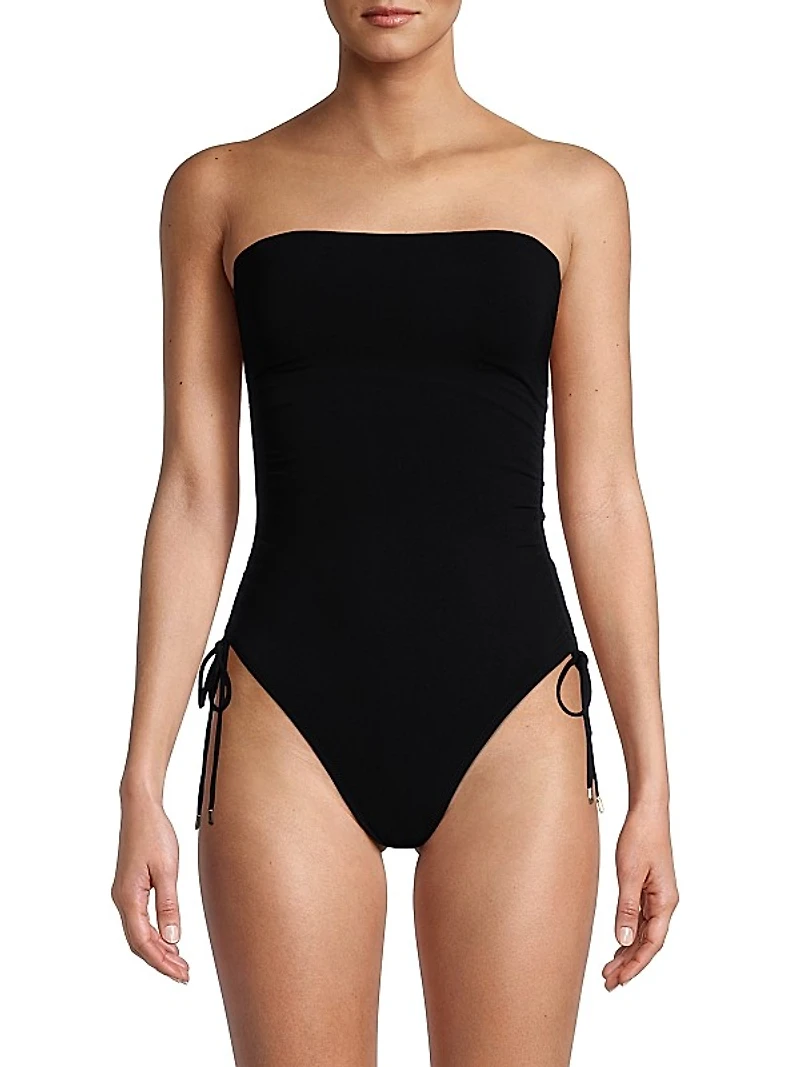 Aubrey Strapless One-Piece Swimsuit