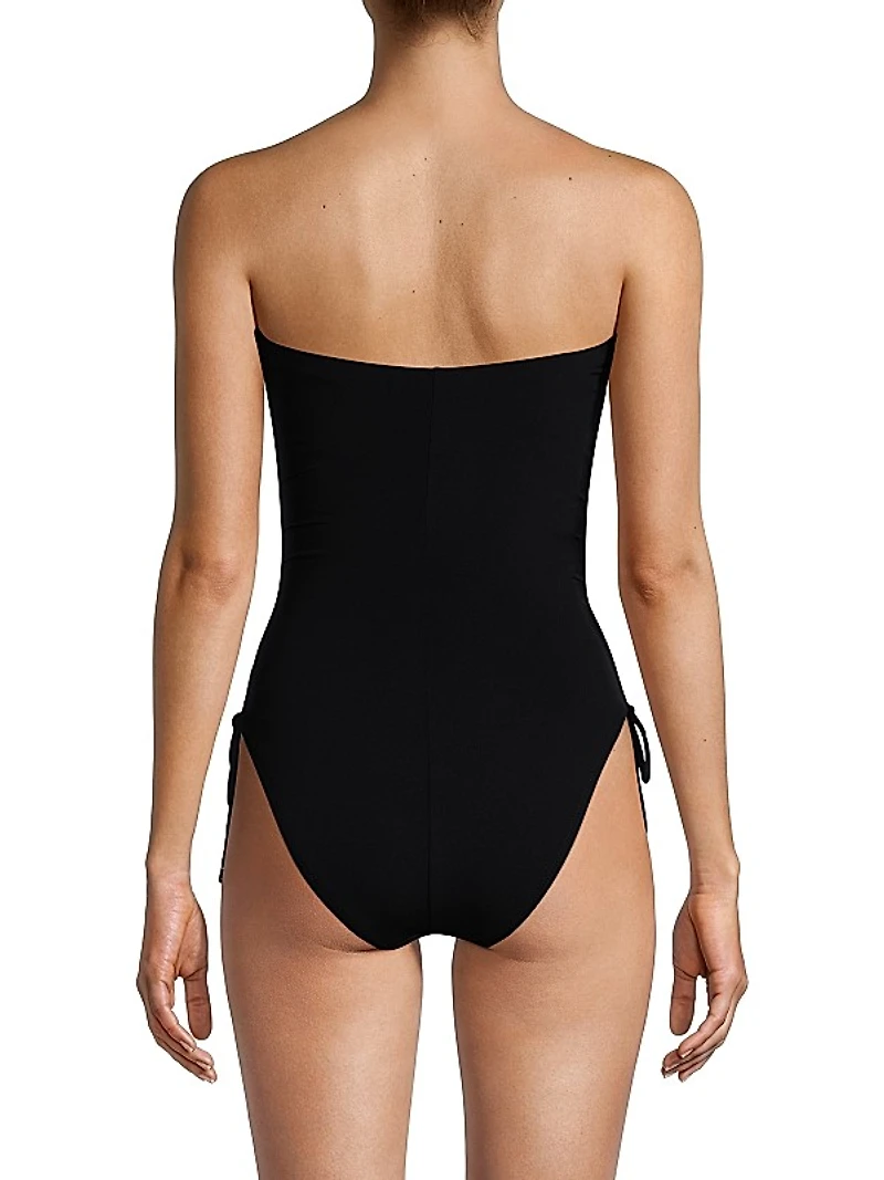 Aubrey Strapless One-Piece Swimsuit
