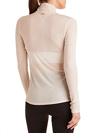 Washable Cashmere Turtleneck Sweater