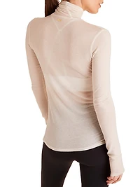 Washable Cashmere Turtleneck Sweater