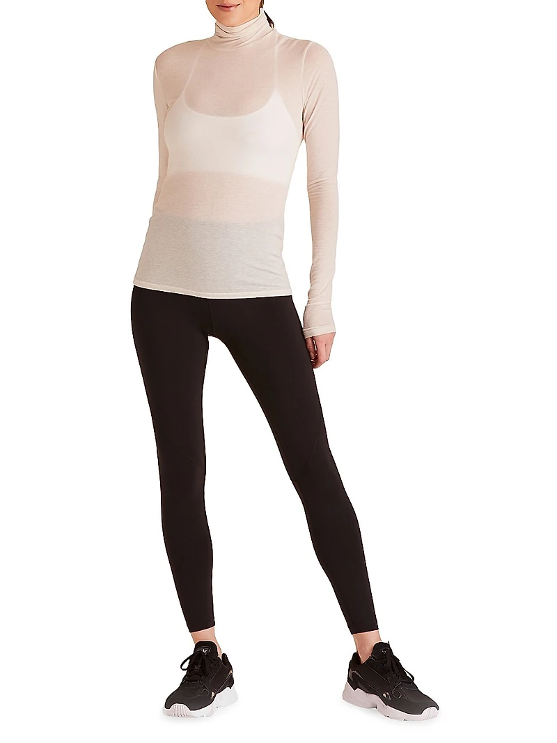 Washable Cashmere Turtleneck Sweater