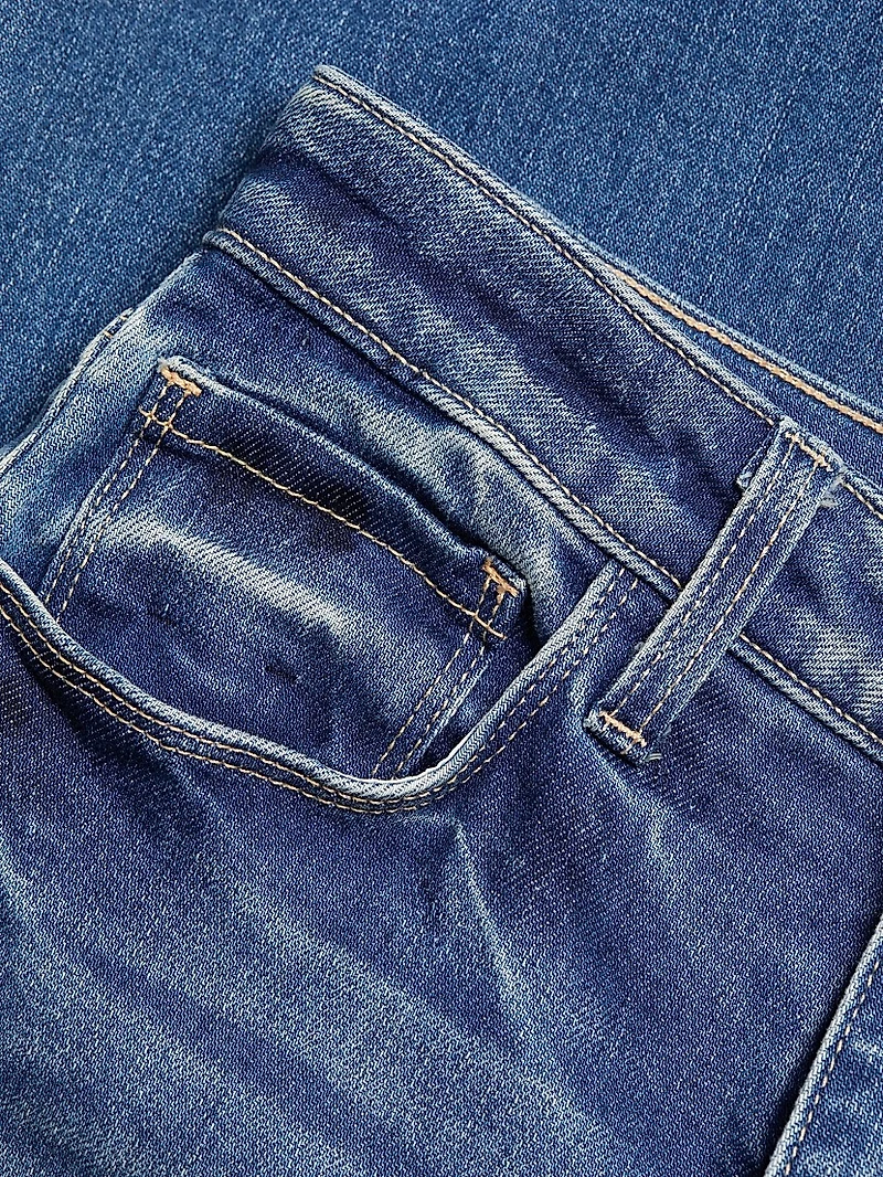 Ruth High-Rise Straight Jeans