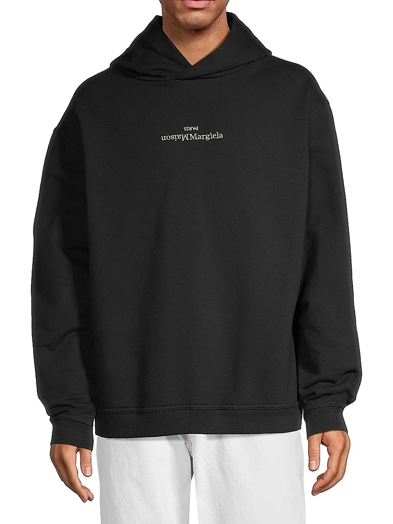 Reversed Logo Hoodie