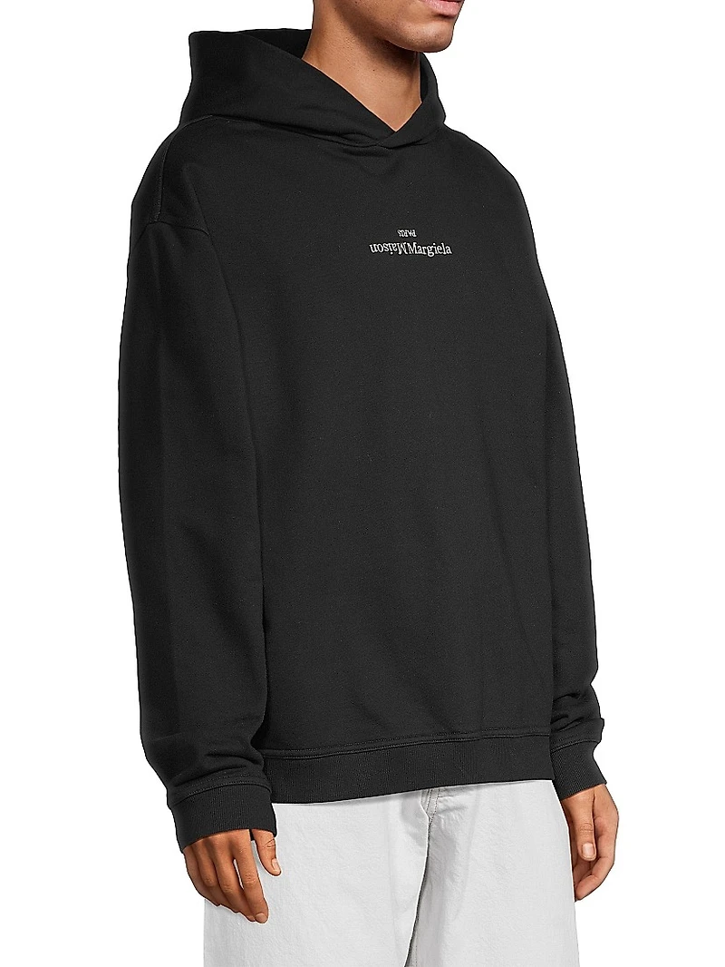 Reversed Logo Hoodie