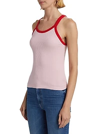 Cotton Rib-Knit Tank Top