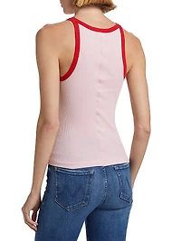 Cotton Rib-Knit Tank Top