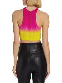 Wealth + Happiness Cropped Tank