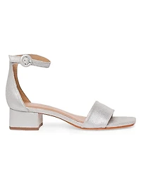 Jalena Low Heel Sandal