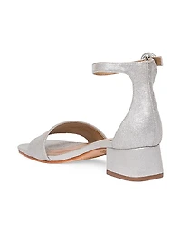 Jalena Low Heel Sandal