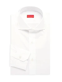 Cotton-Blend Dress Shirt