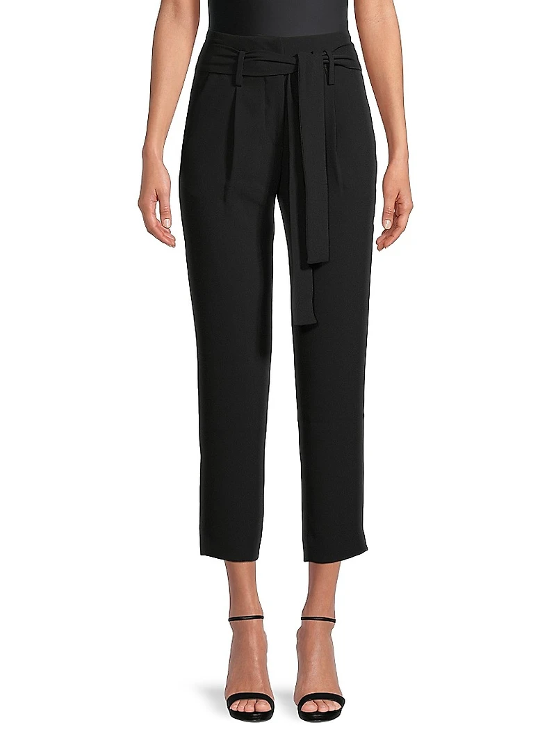 Lester Belted Ankle Pants