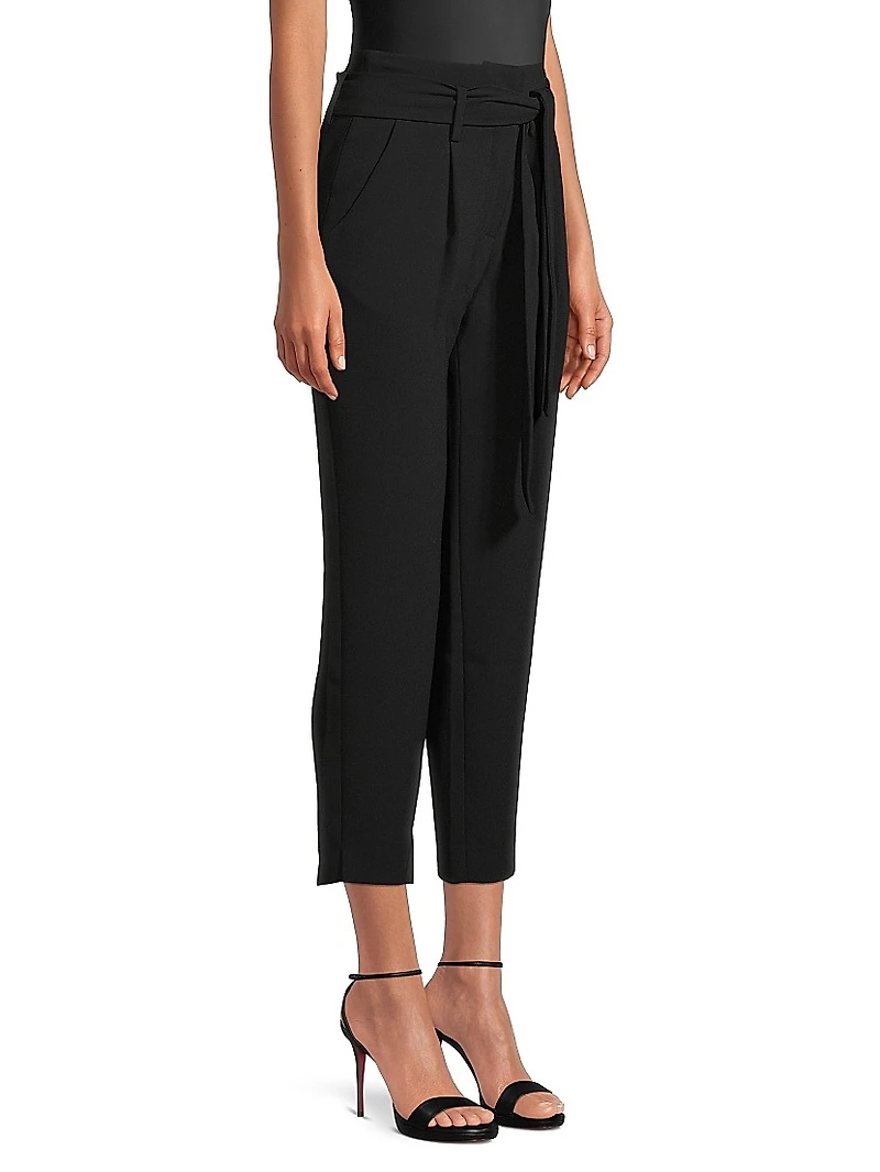Lester Belted Ankle Pants