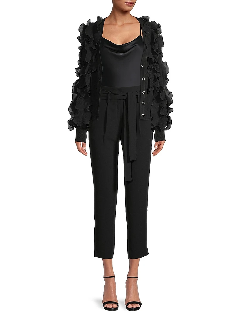 Lester Belted Ankle Pants