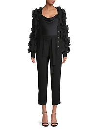 Lester Belted Ankle Pants