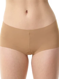 Raw-Edge Microfiber Boyshorts