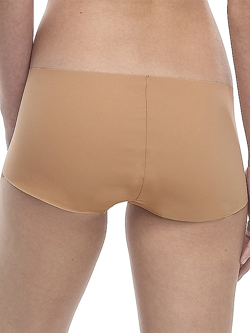 Raw-Edge Microfiber Boyshorts