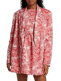 Agnes Floral Blazer