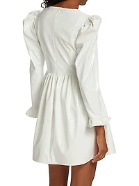 Puff-Sleeve Prairie Minidress