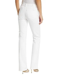 Kimmie Mid-Rise Stretch Boot-Cut Jeans