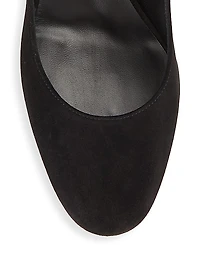 So Jane 55MM Suede Slingback Pumps