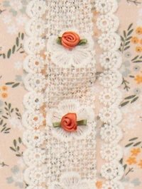 Baby's Girl's Avas Garden Floral & Lace Romper