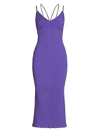 Evelyn Strappy Stretch Midi-Dress