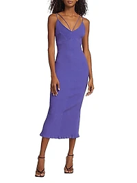 Evelyn Strappy Stretch Midi-Dress