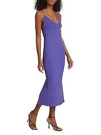Evelyn Strappy Stretch Midi-Dress