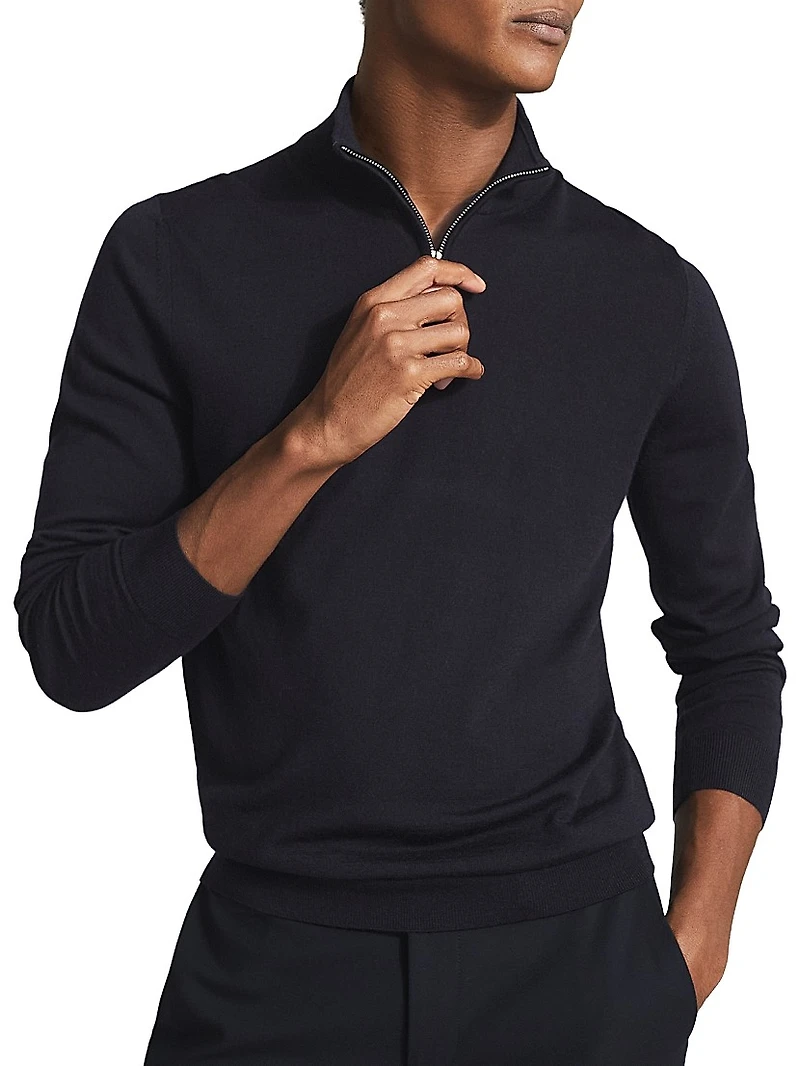 Blackhall Wool Half-Zip Pullover