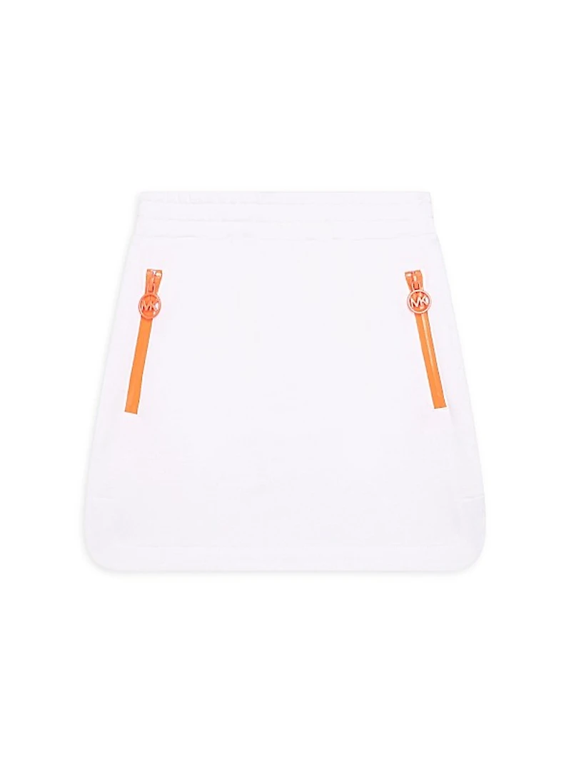 Little Girl's & Girl's Athletic Fleece Skirt