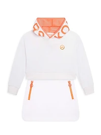 Little Girl's & Girl's Athletic Fleece Skirt