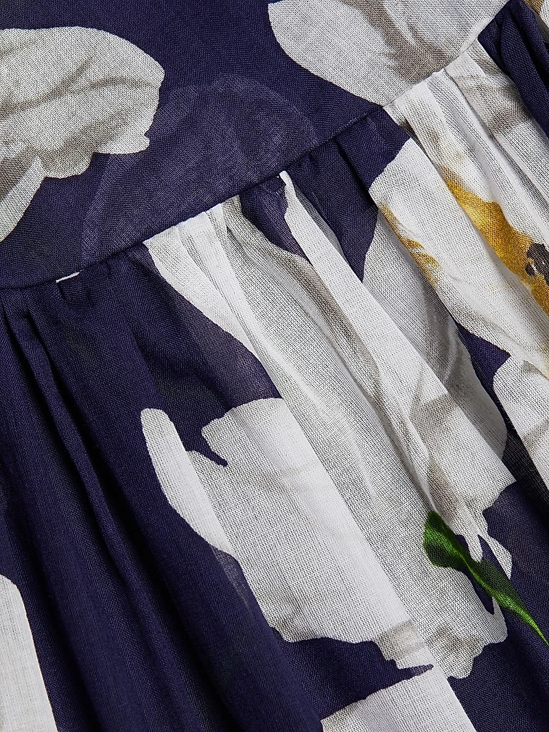 Eden Tiered Belted Maxi Dress