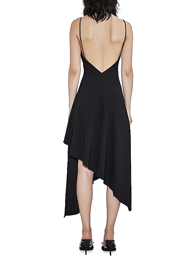 Kala Lace-Insert Midi-Dress