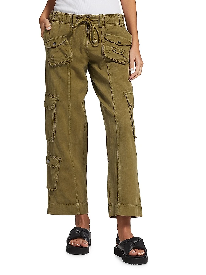 Tahiti Drawstring Cargo Pants
