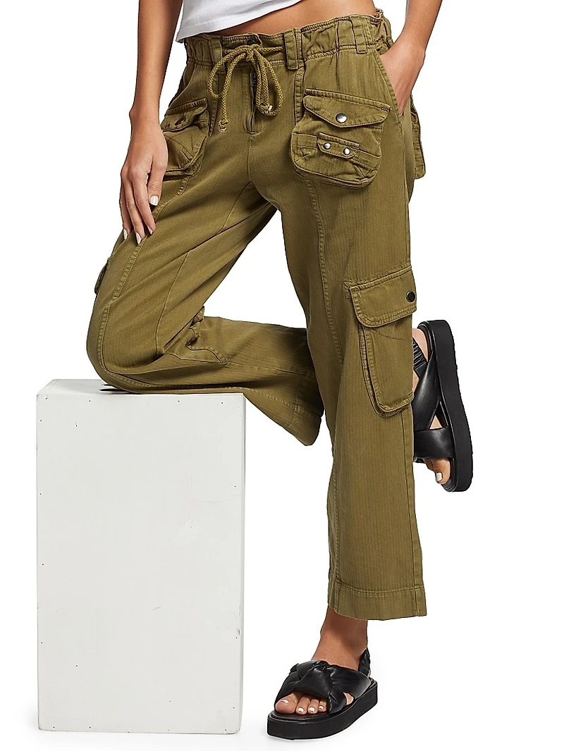 Tahiti Drawstring Cargo Pants