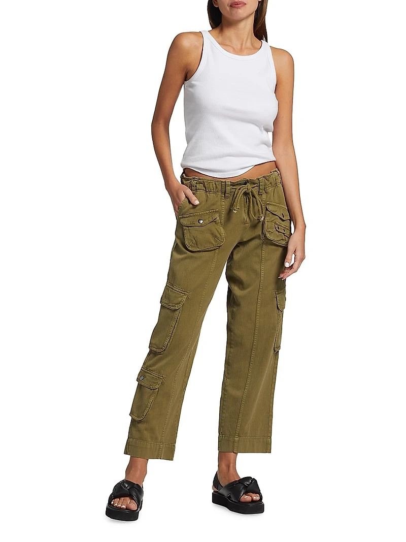 Tahiti Drawstring Cargo Pants