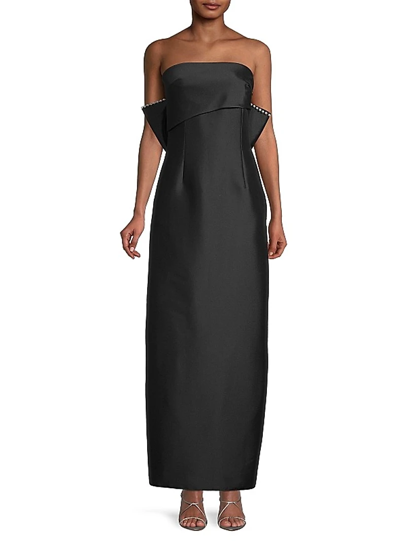 Keira Bow Column Gown