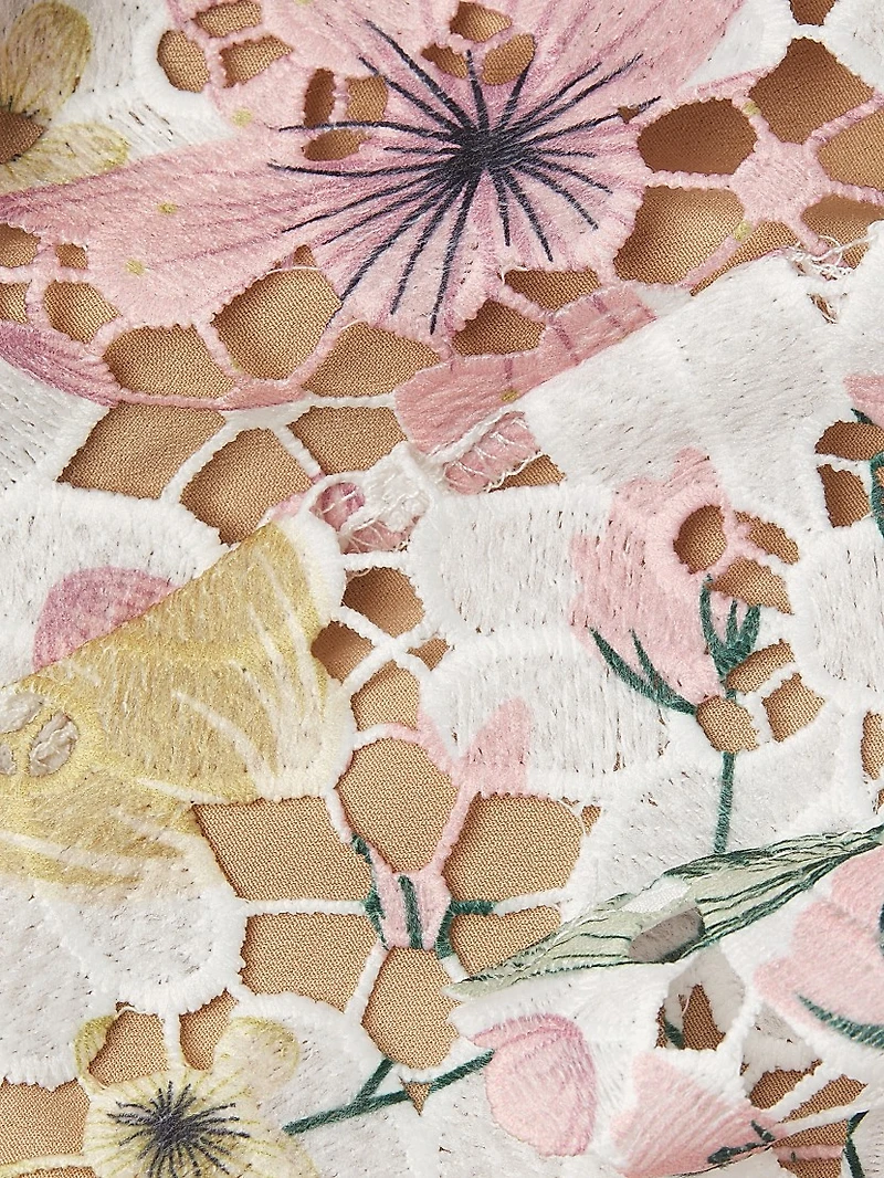 Times Peplum Lace Midi-Dress