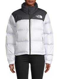 Retro Nuptse Colorblocked Down Jacket
