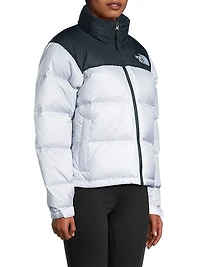 Retro Nuptse Colorblocked Down Jacket